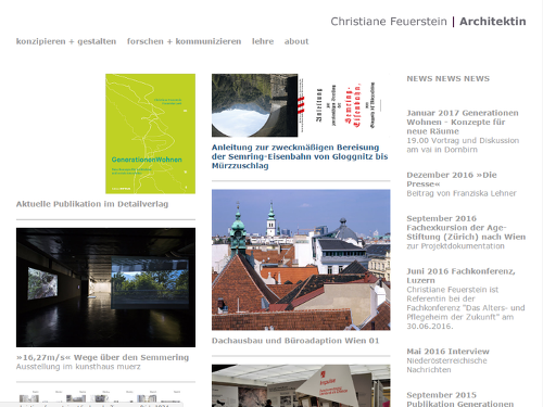 Website christianefeuerstein.at